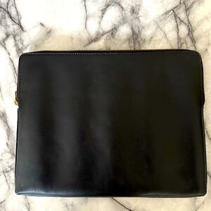Madewell - The Leather Laptop Case - Black
